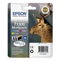 Epson Wkład atramentowy cyjan / magenta / żółty (C13T13064012 / T1306) (multipack)