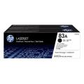 HP Toner czarny (CF283AD / 83A) (Podwójne opakowanie)