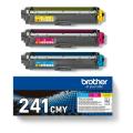 Brother Toner cyjan / magenta / żółty (TN241CMY) (multipack)